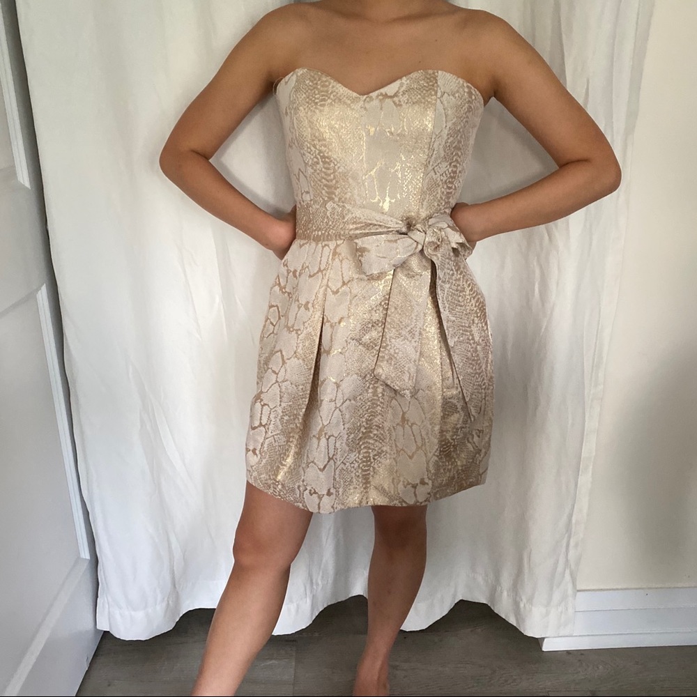 Gold Dress